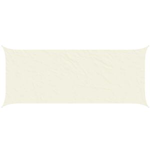 vidaXL Sonnensegel Creme 6 x 2,5 m 100 % Polyester Oxford