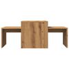 vidaXL Couchtisch Artisan-Eiche 100x48x40 cm Holzwerkstoff