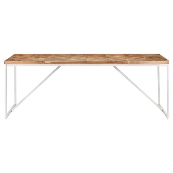 vidaXL Esstisch 200x90x76 cm Massivholz Akazie und Mango