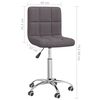 vidaXL Esszimmerstuhl Drehbar Taupe Stoff