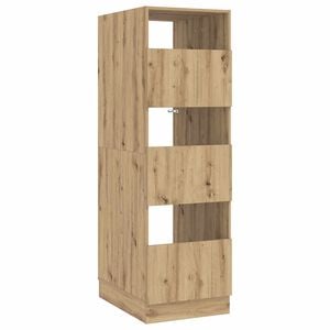 vidaXL W&auml;scheschrank Artisan-Eiche 50 x 68 x 162 cm Holzwerkstoff