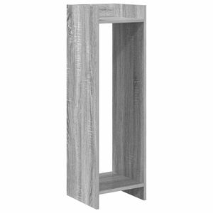 vidaXL Pflanzenst&auml;nder Sonoma-Grau 30 x 30 x 100 cm Holzwerkstoff