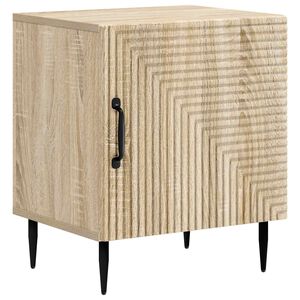 vidaXL Nachttisch Sonoma-Eiche 43 x 34,5 x 50 cm Holzwerkstoff