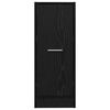 vidaXL Apothekerschrank Schwarze Eiche 30 x 41 x 77,5 cm Holzwerkstoff