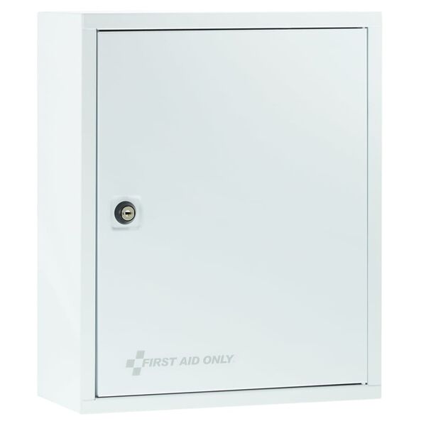 FIRST AID ONLY Erste-Hilfe-Schrank 30x14x37 cm Wei&szlig;