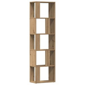 vidaXL B&uuml;cherschrank Artisan-Eiche 45x24x159 cm Holzwerkstoff