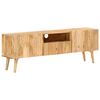 vidaXL TV-Schrank 140x30x49 cm Massivholz Mango