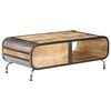 vidaXL Couchtisch 100 x 50 x 35 cm Mango-Massivholz