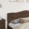 vidaXL Kopfteil mit Kopfteil Braun Eichen-Optik 180 cm Holzwerkstoff