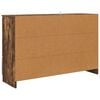 vidaXL Sideboard Ger&auml;ucherte Eiche 100 x 30 x 65,6 Holzwerkstoff
