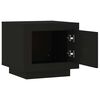 vidaXL Couchtisch Schwarz 51x50x45 cm Holzwerkstoff