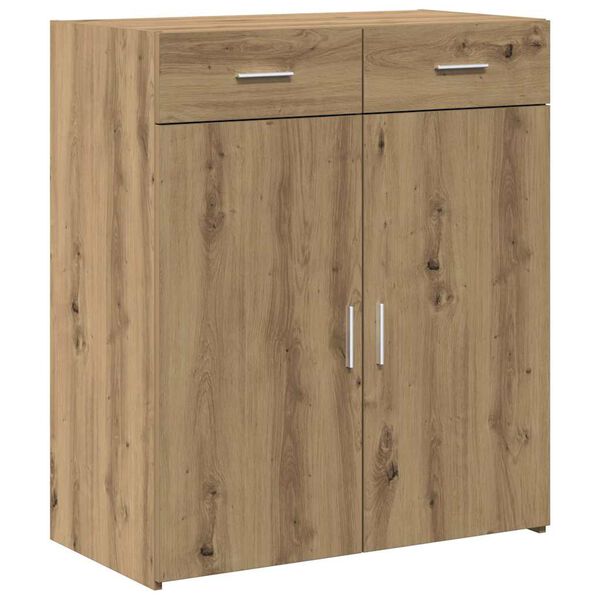 vidaXL Badschrank Artisan-Eiche 80 x 42,5 x 93,5 cm Holzwerkstoff