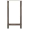vidaXL Bartischbeine Naturstahl 2 Stk. 50x(90-91) cm Stahl