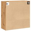 vidaXL Wandschrank Artisan-Eiche 80x33x80 cm Holzwerkstoff