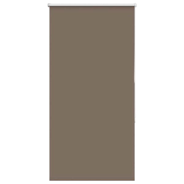 vidaXL Verdunkelungsrollo Kaffeebraun 80x130cm Stoffbreite 75,7 cm