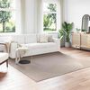 vidaXL Bereichsteppiche Quadratisch Beige 240 x 240 cm
