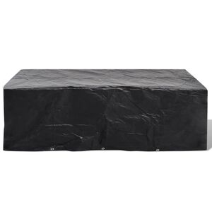 vidaXL Gartenm&ouml;bel-Abdeckung 8 &Ouml;sen 300&times;140&times;90 cm