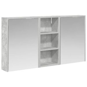 vidaXL Badezimmerschrank-Set 3 pcs 116 x 16 x 62,5 cm Holzwerkstoff