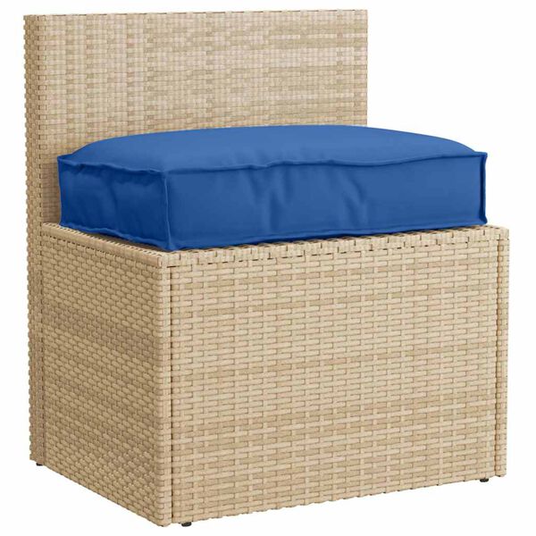 vidaXL Kissen K&ouml;nigsblau 60 x 40 x 8 cm Oxford-Stoff