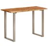 vidaXL Esstisch 110x50x76 cm Massivholz Akazie