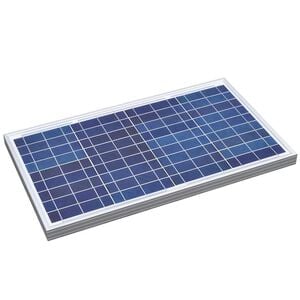 vidaXL Tragbares Solarpanel 30 W Aluminium