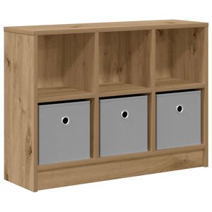 vidaXL Sideboard mit Schubladen Artisan-Eiche 73,5 x 22,5 x 53,5 cm