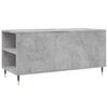 vidaXL Couchtisch Betongrau 102x44,5x50 cm Holzwerkstoff