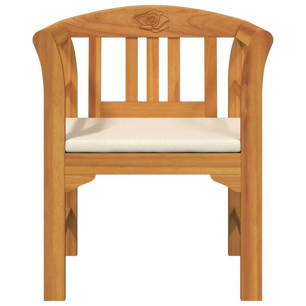 vidaXL Bank Nat&uuml;rlicher &Ouml;lfinish 68,5 x 46 x 82,5 cm Massivholz Akazie