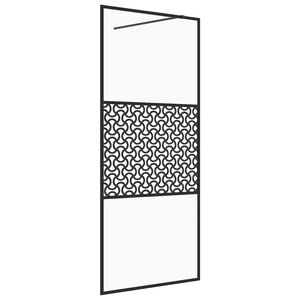 vidaXL Duschwand für Begehbare Dusche mit Klarem ESG Glas 80x195 cm