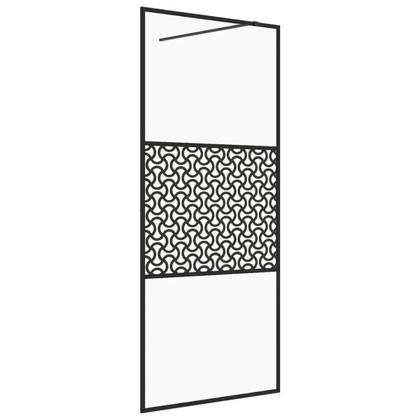 vidaXL Duschwand für Begehbare Dusche mit Klarem ESG Glas 80x195 cm