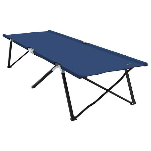 vidaXL Klapp Schlafbett fürs Camping Blau 206 x 76 x 74 cm