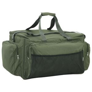 vidaXL Angeltasche Wasserdicht Dunkelgr&uuml;n Oxford-Gewebe