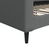 vidaXL Tagesbett Dunkelgrau 90x200 cm Stoff