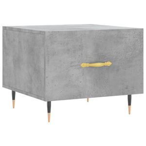 vidaXL Couchtisch Betongrau 50x50x40 cm Holzwerkstoff