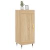 vidaXL Sideboard Sonoma-Eiche 34,5x34x90 cm Holzwerkstoff