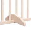 vidaXL 12-tlg. Hundetor mit T&uuml;r Faltbar 960 cm Pappelholz