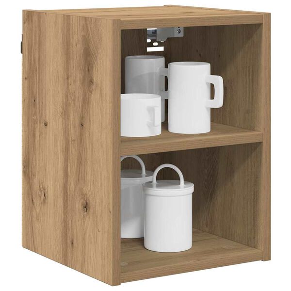 vidaXL H&auml;ngeschrank Artisan-Eiche 30 x 29,5 x 40 cm Holzwerkstoff