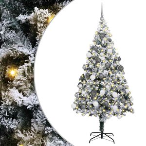 vidaXL K&uuml;nstlicher Weihnachtsbaum Wei&szlig; 180 cm