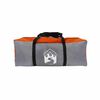 vidaXL Familienzelt mit Dach Grau und Orange 576 x 325 x 213 cm