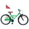 vidaXL Kinderfahrrad 18 Zoll f&uuml;r 5-7 Jahre alt Gr&uuml;n