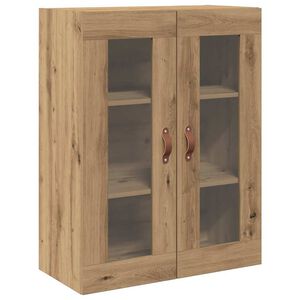 vidaXL Wandschrank Artisan-Eiche 69,5 x 34 x 90 cm Holzwerkstoff