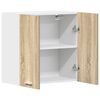 vidaXL H&auml;ngeschrank Lyon Sonoma-Eiche 60x31x60 cm Holzwerkstoff