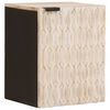vidaXL Badezimmer H&auml;ngeschrank Wei&szlig; 38 x 33 x 48 cm Massivholz Mango