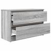 vidaXL TV-Schrank Grau Sonoma 80x35x54 cm Holzwerkstoff