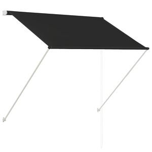 vidaXL Einziehbare Markise 100&times;150 cm Anthrazit