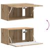 vidaXL TV-Wandschrank 2 pcs Kunsthandwerk Eiche 60 x 31 x 29,5 cm