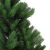 vidaXL K&uuml;nstlicher Weihnachtsbaum Nordmann LED & Kugeln Gr&uuml;n 180 cm