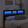 vidaXL LED-Kopfteil mit Ablage R&auml;uchereiche 160x17x102 cm