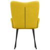 vidaXL Esszimmerstühle 2 Stk. Gelb Samt