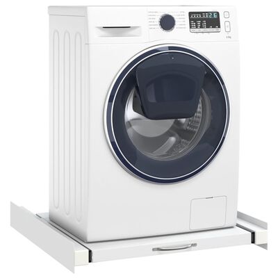 vidaXL Zwischenbaurahmen für Waschmaschinen mit Ausziehbarer Ablage